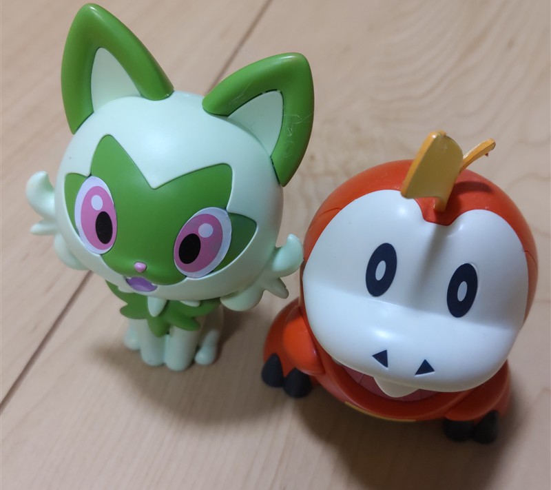 横から見たところ